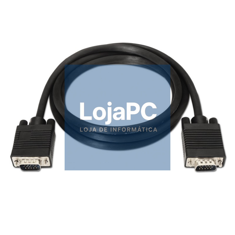 Cabo VGA DVI 12+5 / HDB15M 5.00m Preto — imagem 3