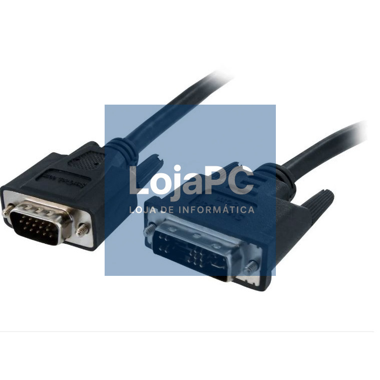 Cabo VGA DVI 12+5 / HDB15M 5.00m Preto — imagem 4
