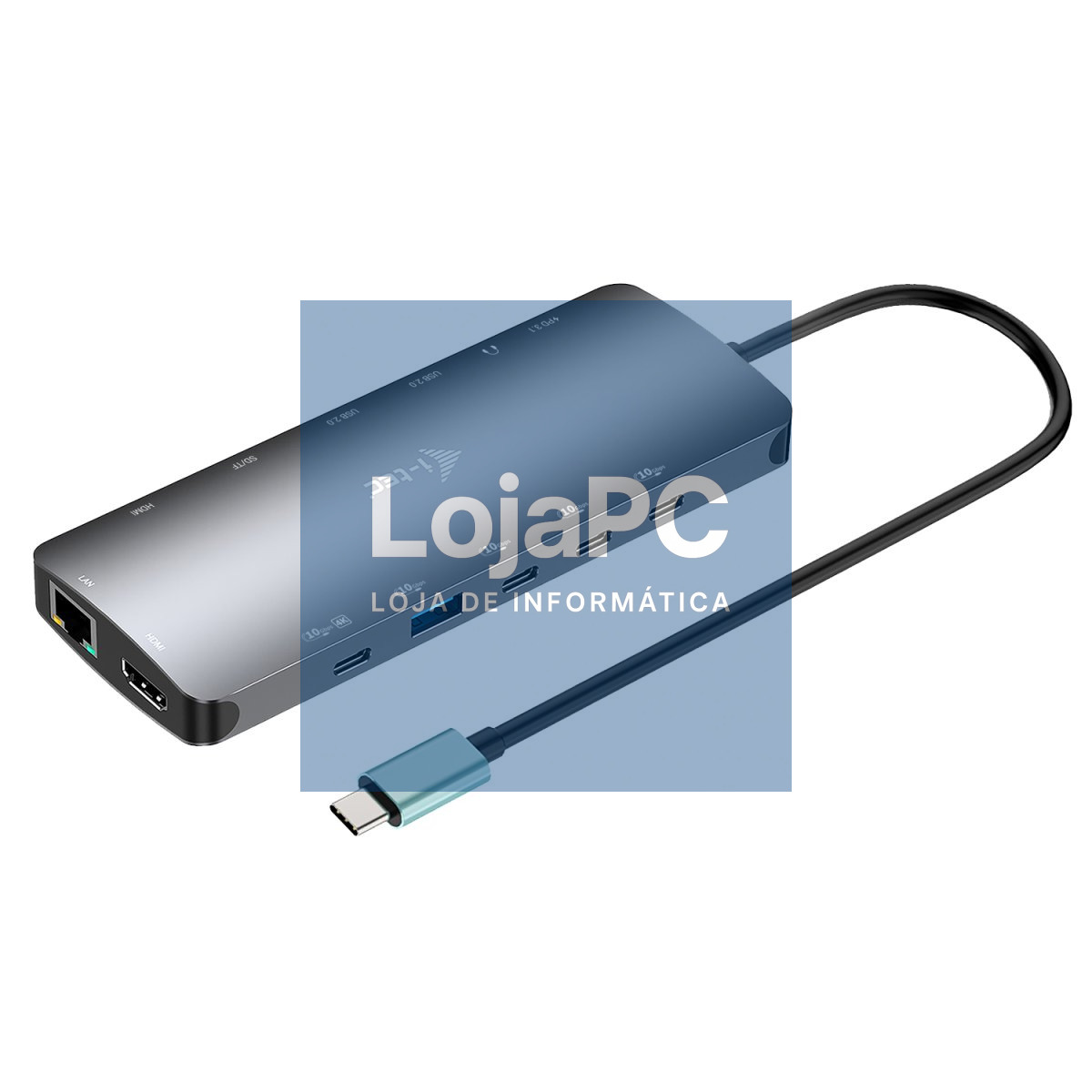 I-TEC USB-C Metal Nano Dock 2x HDMI 1x USB-C Video 1x GLAN 1x Audio/Mic 1xSD/microSD 1x USB 3.2 3x USB-C 3.2 Gen2 2x USB 2.0 PD140W