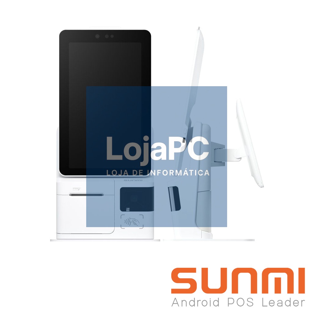 Sunmi K2 Mini 2GB+16GB 80mm Camera 2D 15,6" Desktop Mount