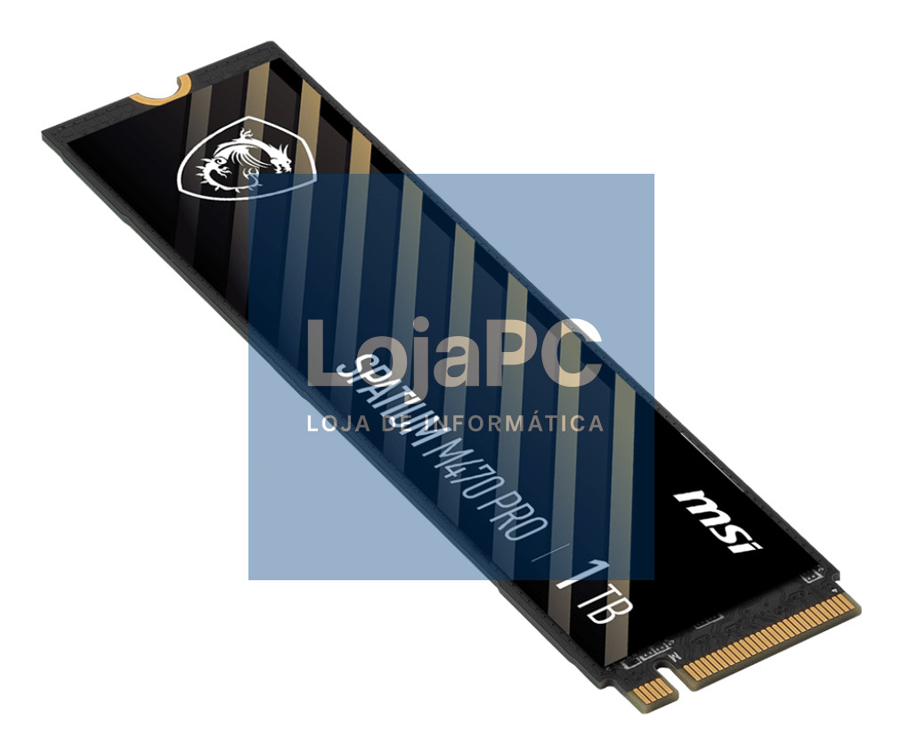 MSI SSD M.2 PCIe 4.0 NVMe 1TB SPATIUM M470 PRO-6.000R/4.500W
