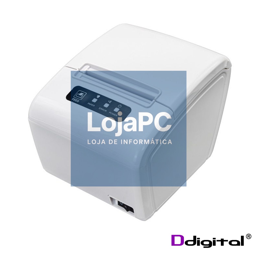 Impressora Térmica Ddigital S260M 80mm USB / RS232 / LAN - Branca