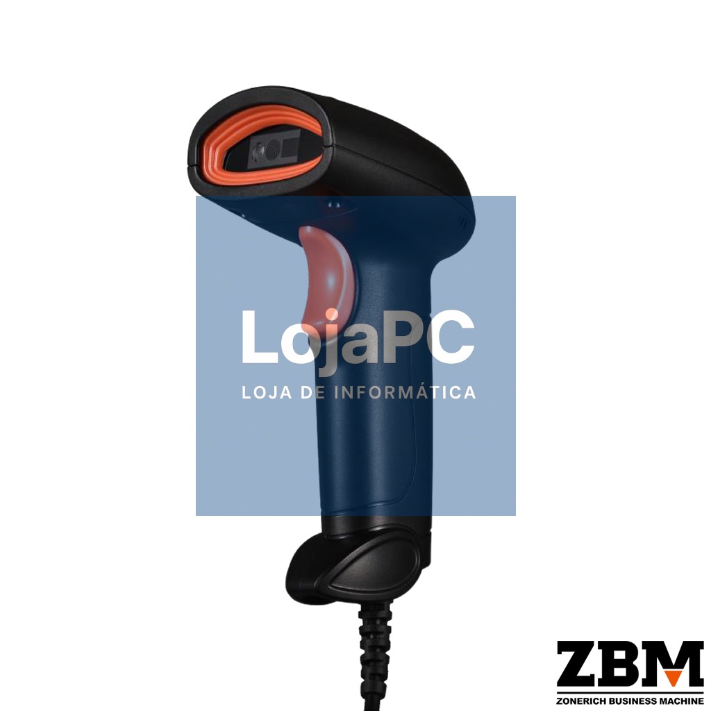 Leitor Código Barras 2D / USB / AntI Drop 1.5 Mts / IP54 - ZQ-S2D38