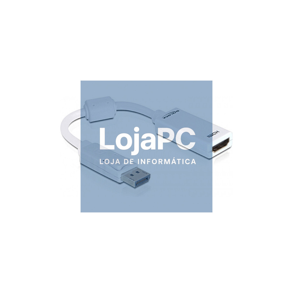 Adaptador Displayport M > HDMI F Delock Branco — imagem 3