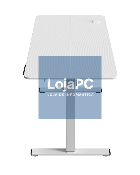 MARS GAMING MGD-ERGOPRO 110X60CM ERGONOMIC GAMING DESK ELECTRIC HEIGHT ADJUSTMENT HEADPHONE STAND WHITE