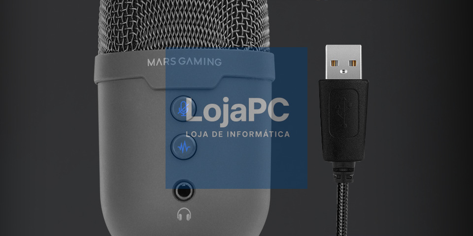 MARS GAMING MMIC-CX PROFESSIONAL COMPACT ARGB STUDIO MICROPHONE CARDIOID CONDENSER ENC ADVANCED DIGITAL NOISE FILTERING MUTE BUTTON