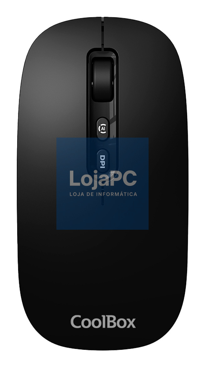 COOLBOX W02-IA WIRELESS MOUSE RF+BT BLACK