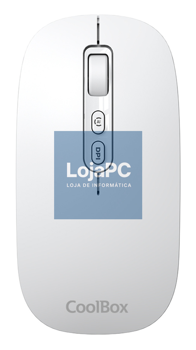 COOLBOX W02-IA WIRELESS MOUSE RF+BT GRAY