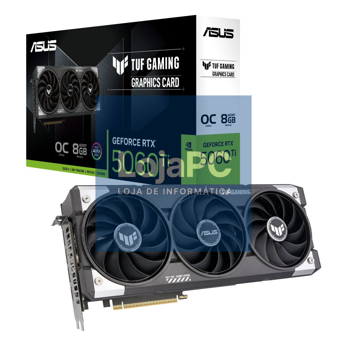 ASUS TUF RTX 5060 TI O8G GAMING HDMI 2.1 3xDP 2.1b
