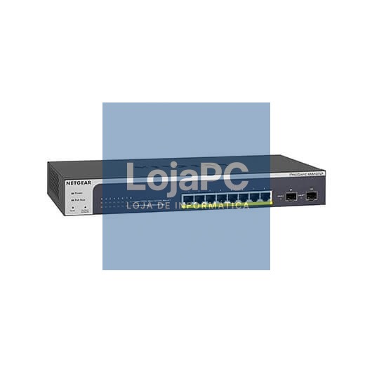HUB SWITCH 8 PTOS Netgear GS510TPP-100EUS