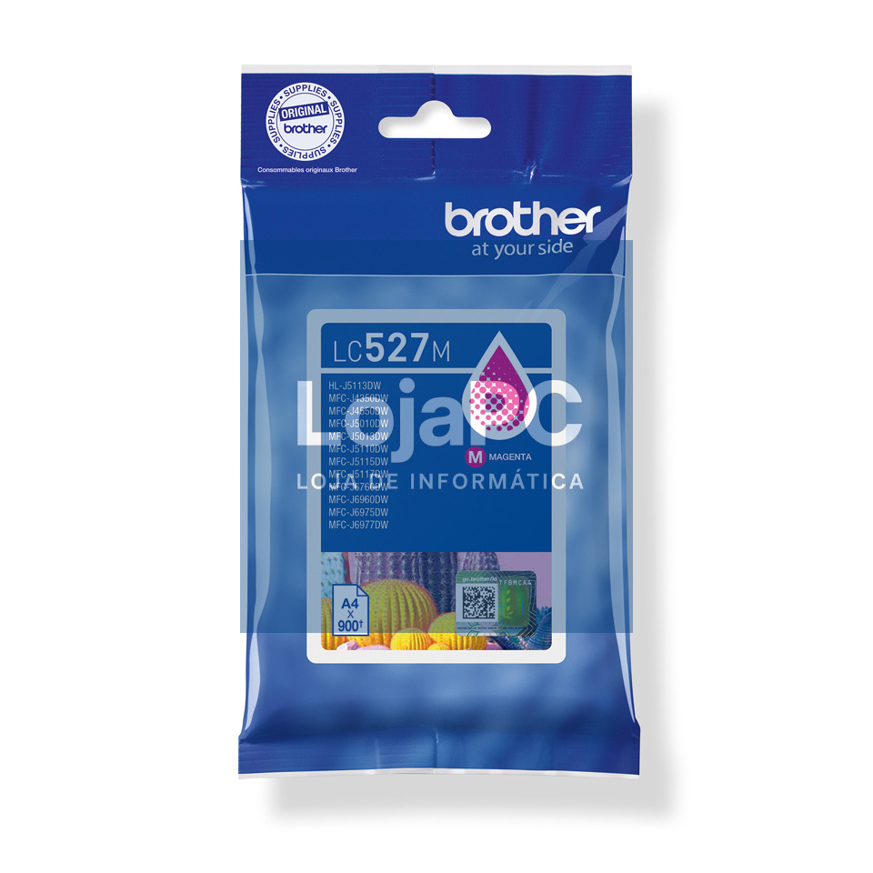 BROTHER Magenta standard ink cartridge yield up to 900 pages