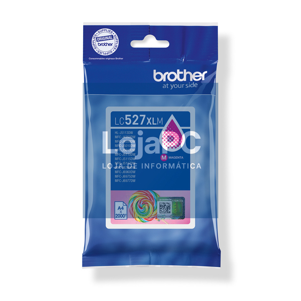 BROTHER Magenta high yield ink cartridge yield up to 2.000 pages