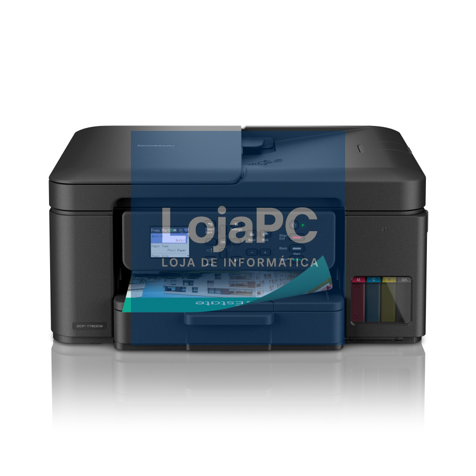 BROTHER TANKBENEFIT DCP-T780DW MFP Color 3-in-1 A4 inkjet 16ppm Wi-Fi direct USB Ink Bottle