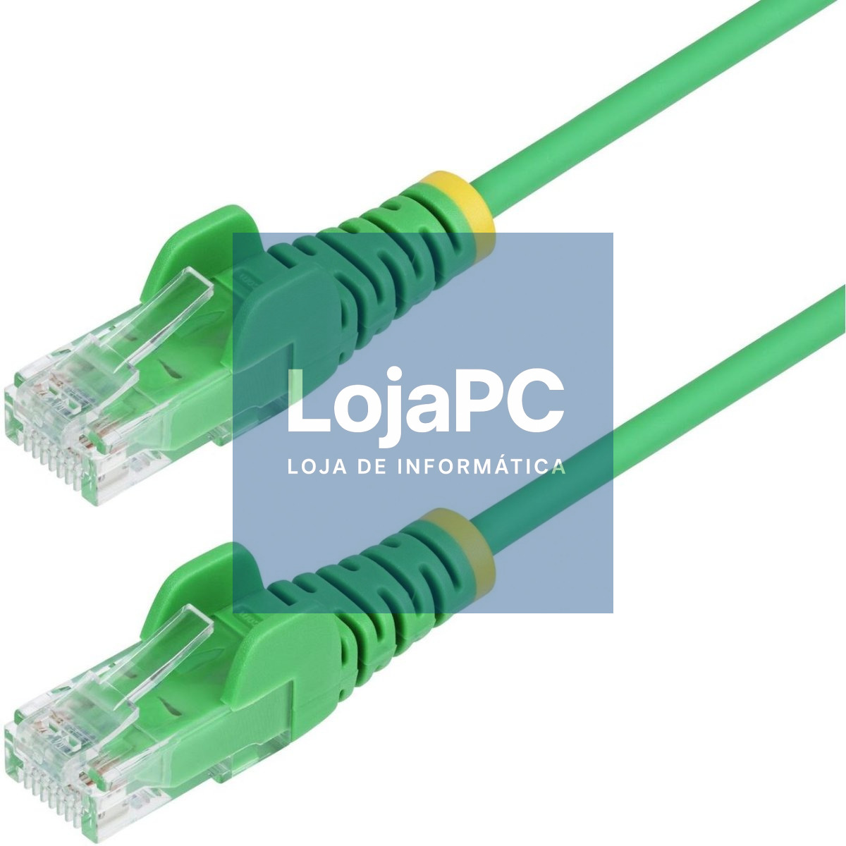 Chicote UTP RJ45 Cat6 1.00m Verde