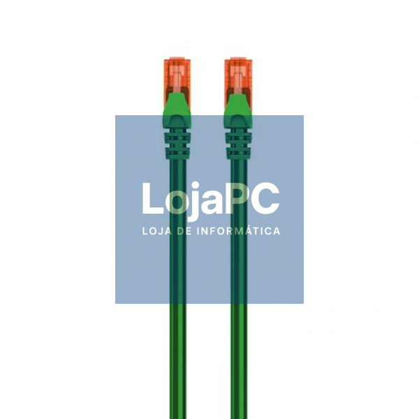 Chicote UTP RJ45 Cat6 1.00m Verde — imagem 4