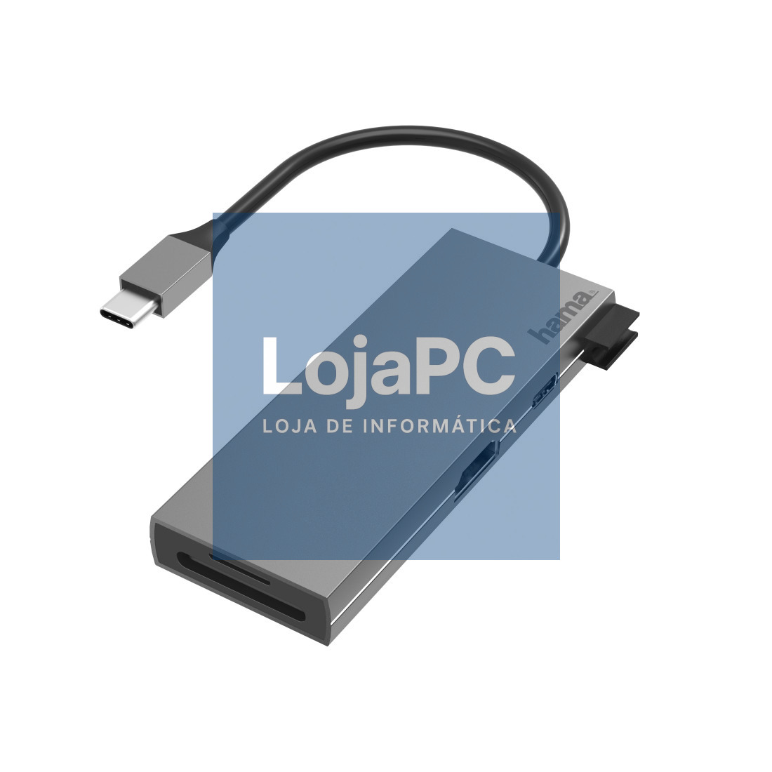 HAMA USB-C-Multiport 6 Ports HDMI+SD