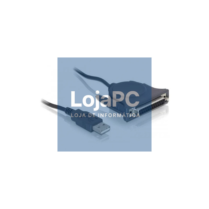 Adaptador USB Paralelo 25 Delock 0.80m Preto — imagem 4