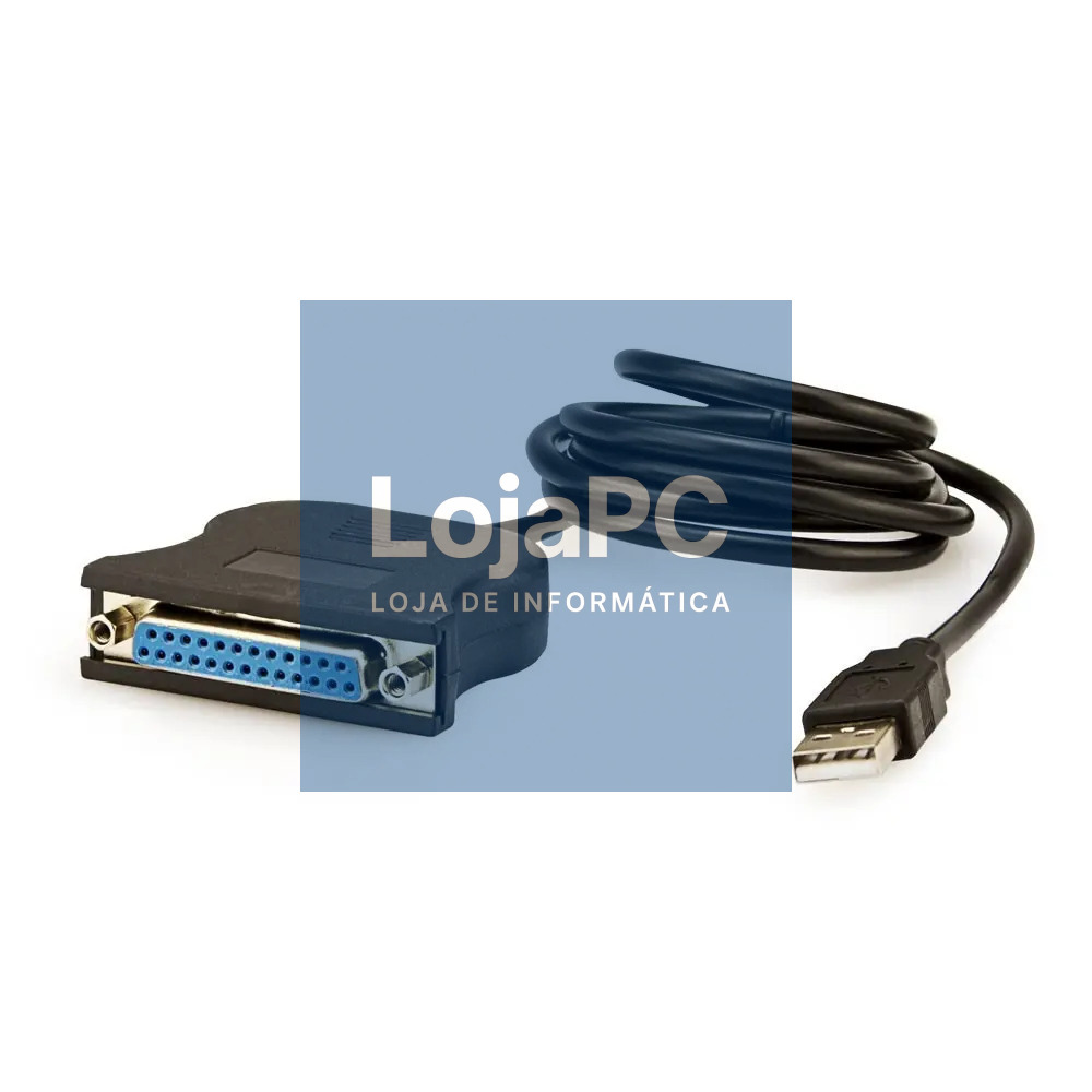 Adaptador USB Paralelo 25 Delock 0.80m Preto — imagem 2