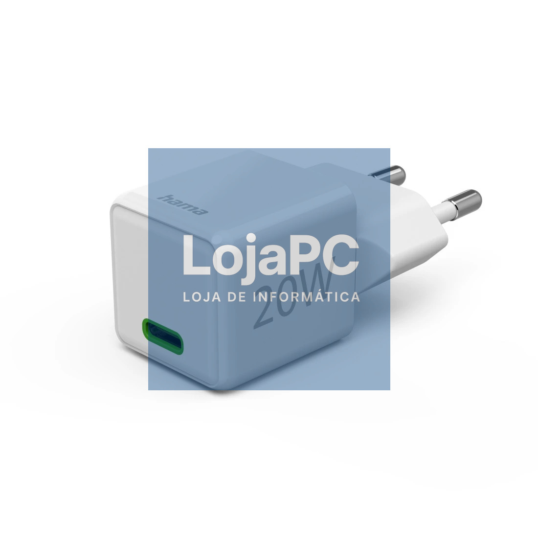 HAMA Super Mini-charger USB-C 20W White