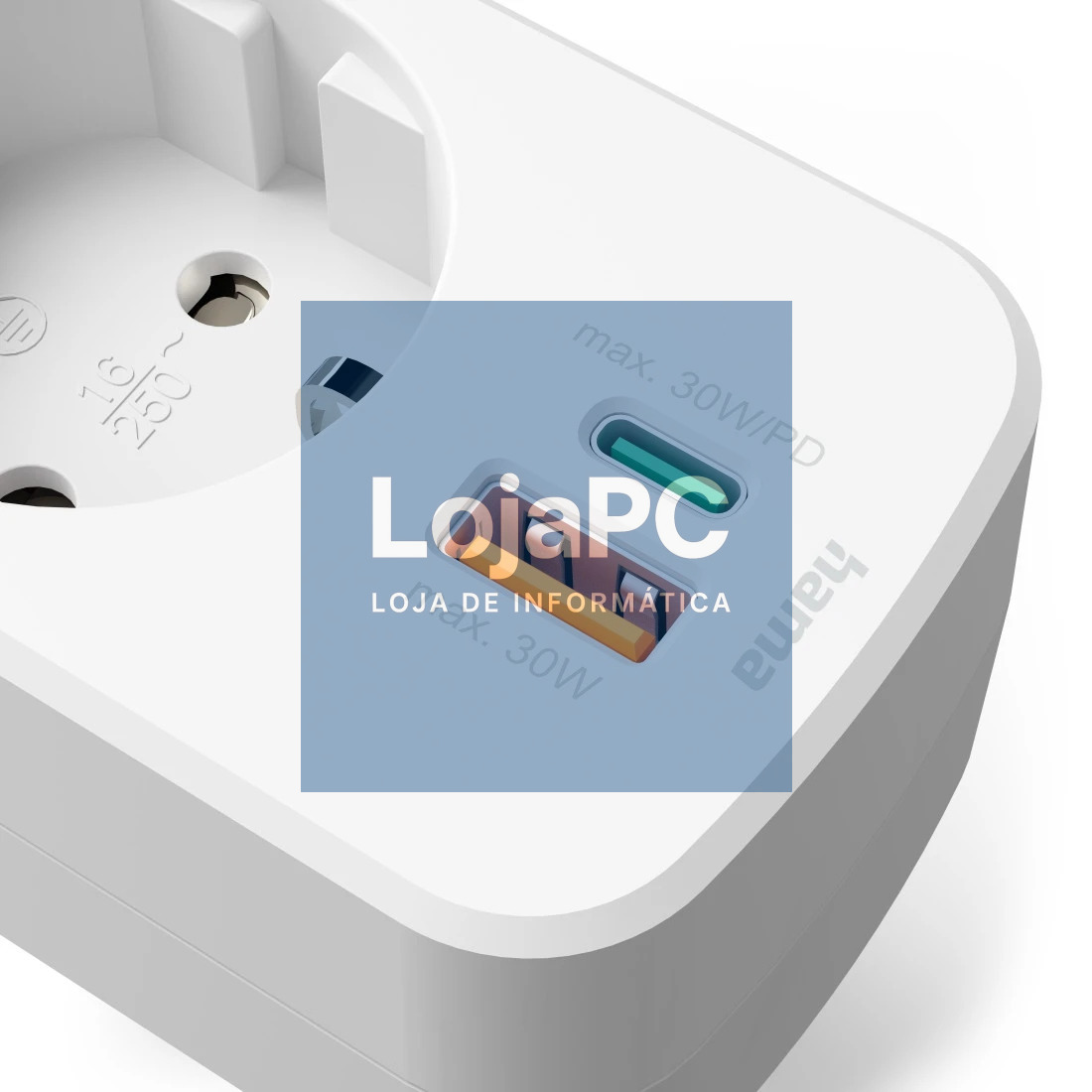 HAMA 3-Way Multi-Adapter for Socket 1 U