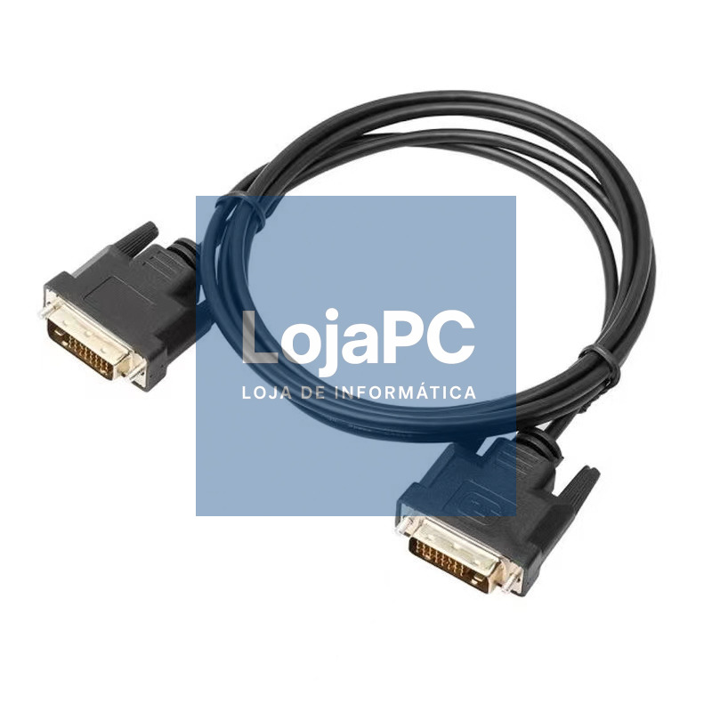 Cabo Monitor DVI/DVI 24+1  3.00m Preto — imagem 4