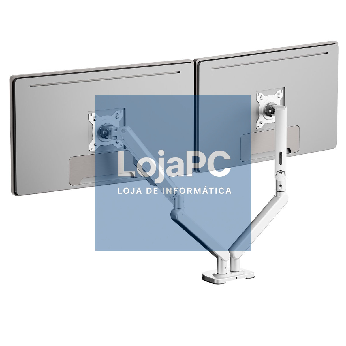 NAPOFIX Full-Motion Desk Mount for Dual Monitor 13-32inch