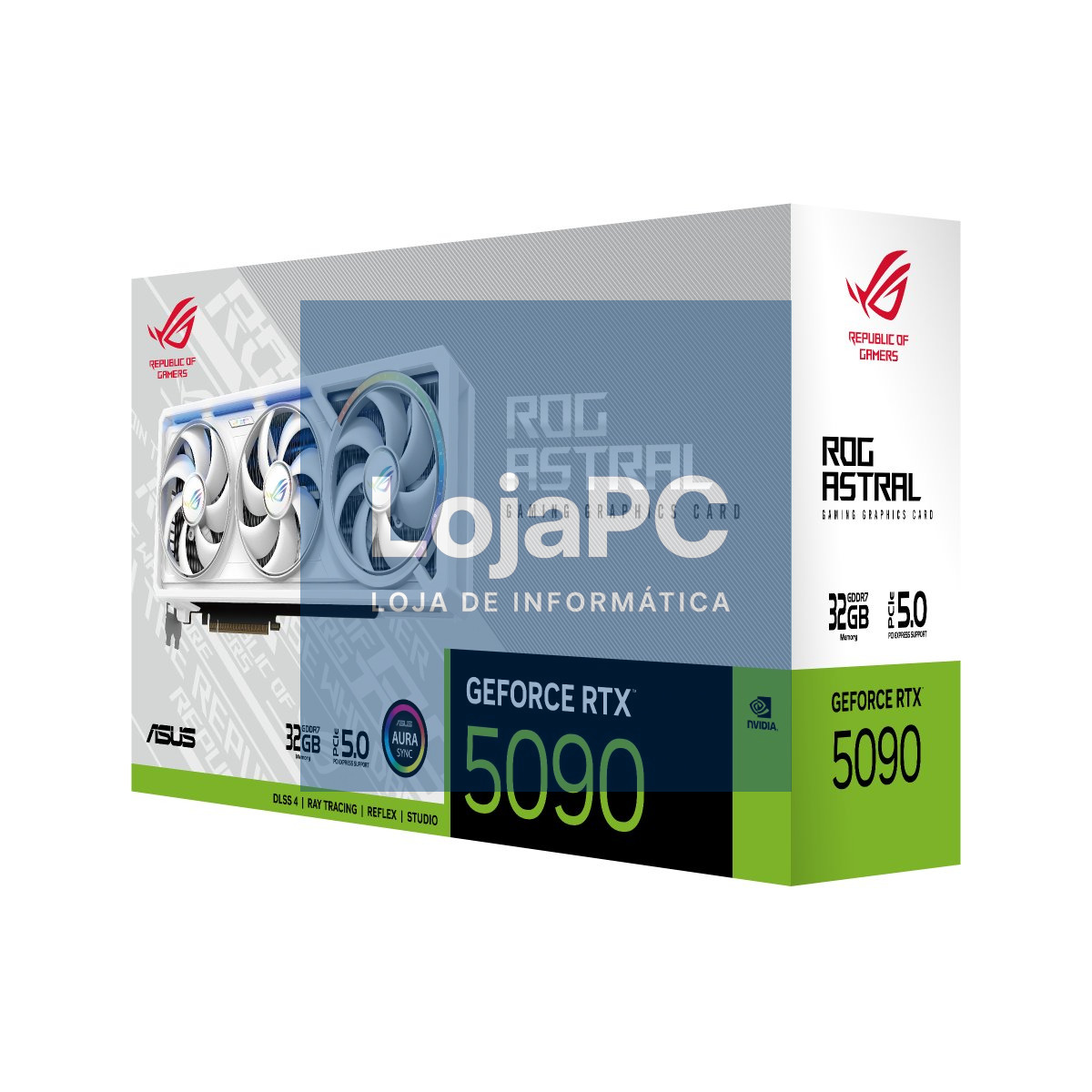ASUS ROG ASTRAL RTX 5090 32G WHITE 2xHDMI 3xDP
