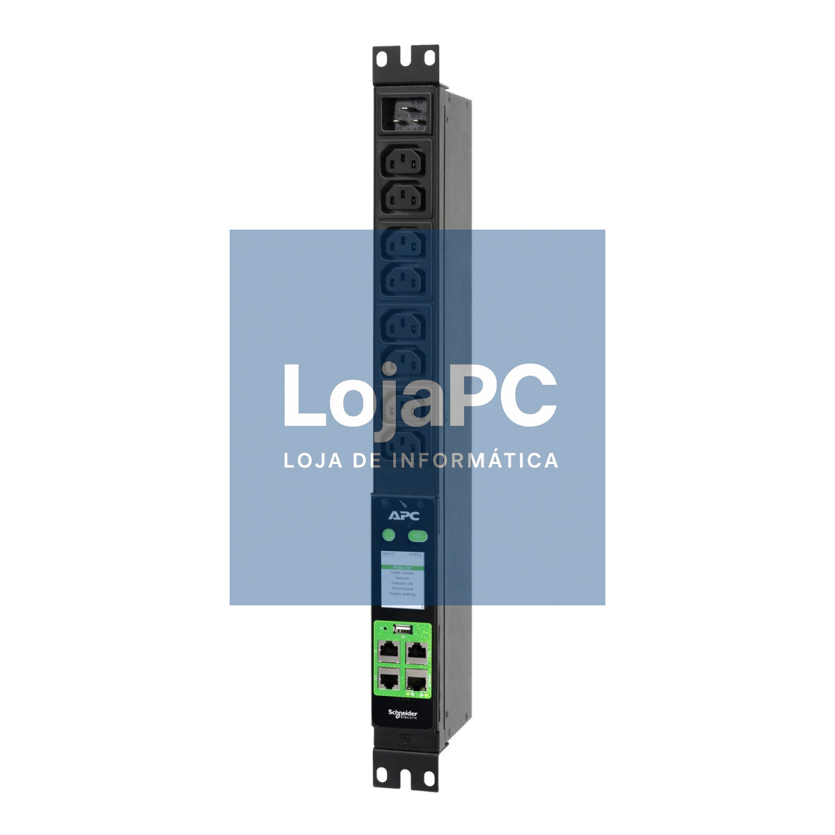 APC Easy PDU Metered 1 U 16A 230V 8 C13