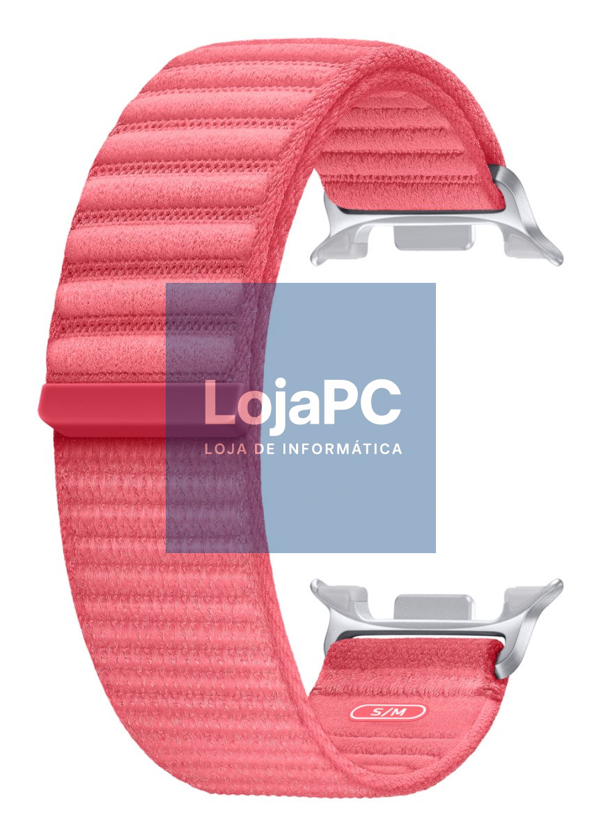 SAMSUNG Bracelete de Tecido S/M Watch8 Vermelho