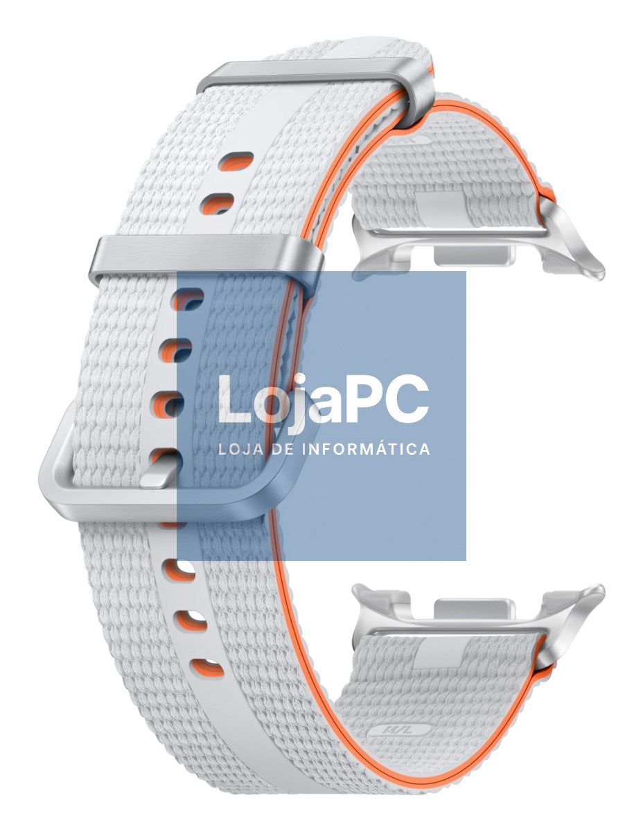 SAMSUNG Bracelete Desportiva Elegante M/L Watch8 Branco