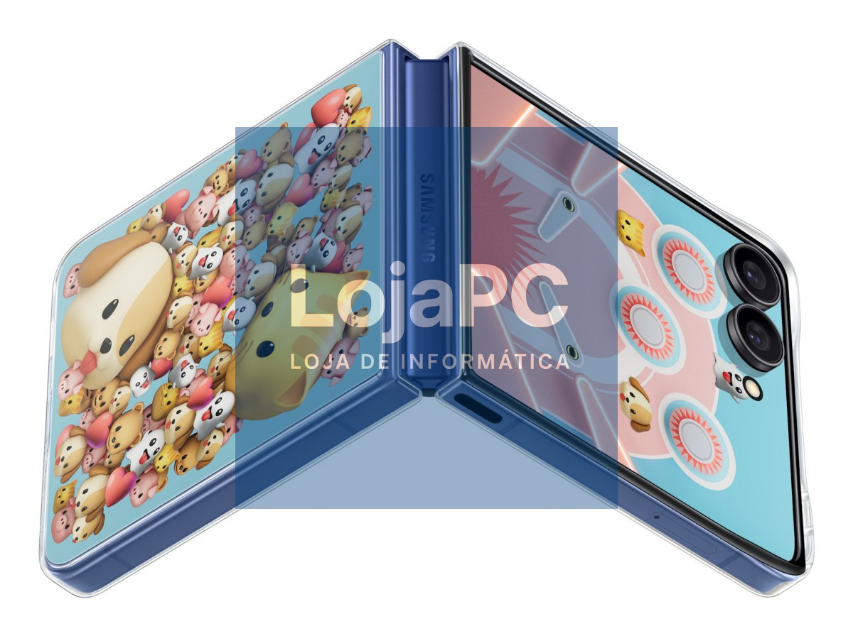 SAMSUNG Capa Wallpaper Inteligente B7 FLIP 7 Transparente