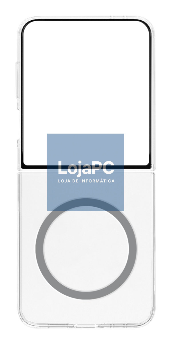 SAMSUNG Capa Magnética Transparente Z FLIP 7 Transparente