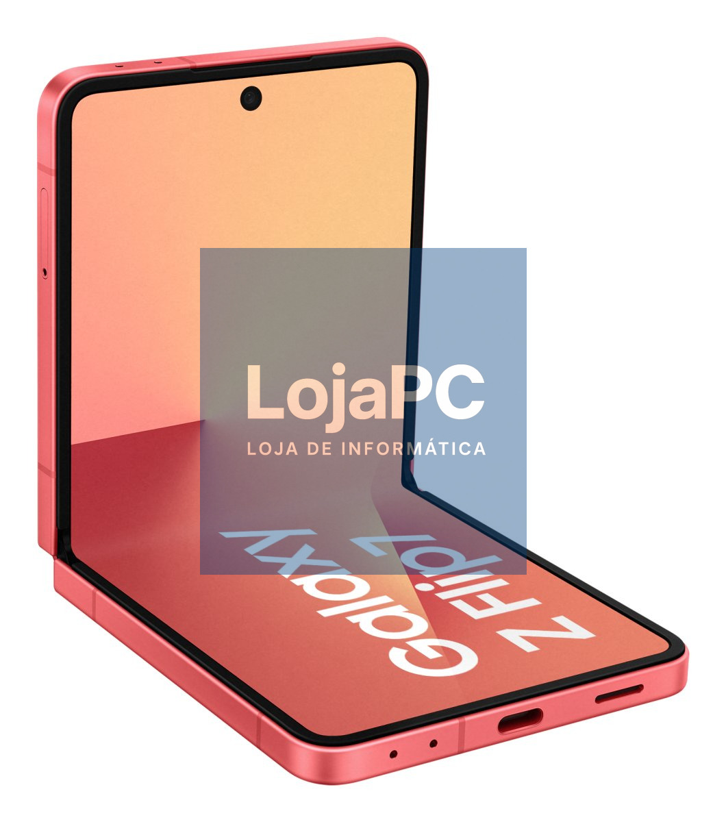SAMSUNG Galaxy Z Flip7 12GB 512GB Vermelho Coral