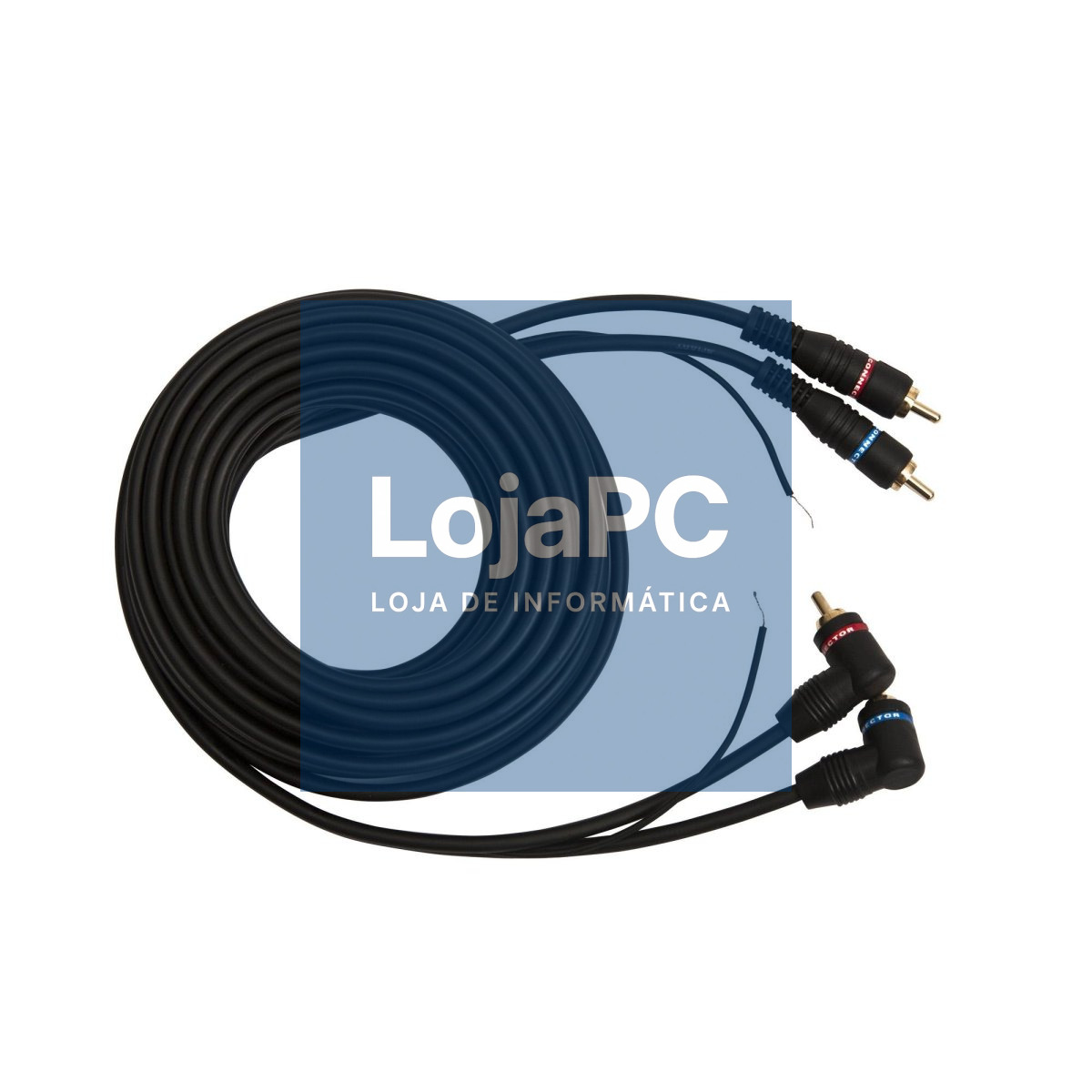 Cabo 2x RCA M/2x RCA M  5mts Preto