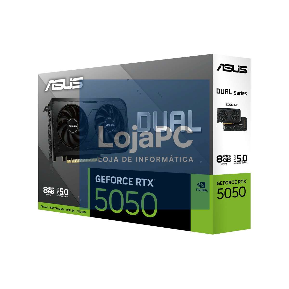 ASUS DUAL Geforce RTX 5050 8GB GDDR6 3xDP 1xHDMI