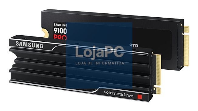SAMSUNG 9100 PRO SSD Heatsink 8TB M.2 PCIe Gen 5.0 x2 NVMe 14.800 MB/s Read 13.400 MB/s Write Intertal SSD for PC-Gaming