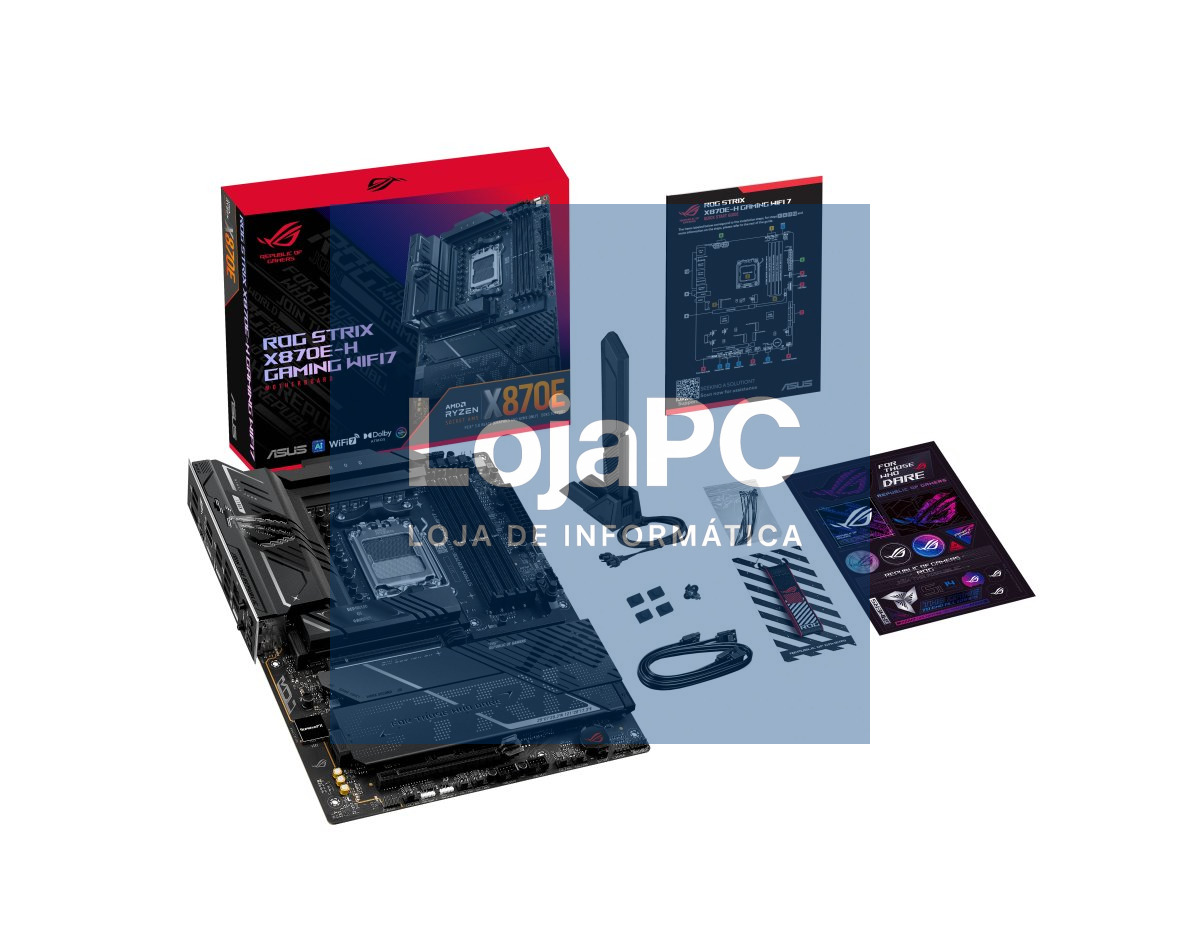 ASUS ROG STRIX X870E-H GAMING WIFI7 ATX AM5 DDR5 Motherboard 2xUSB4 1xHDMI