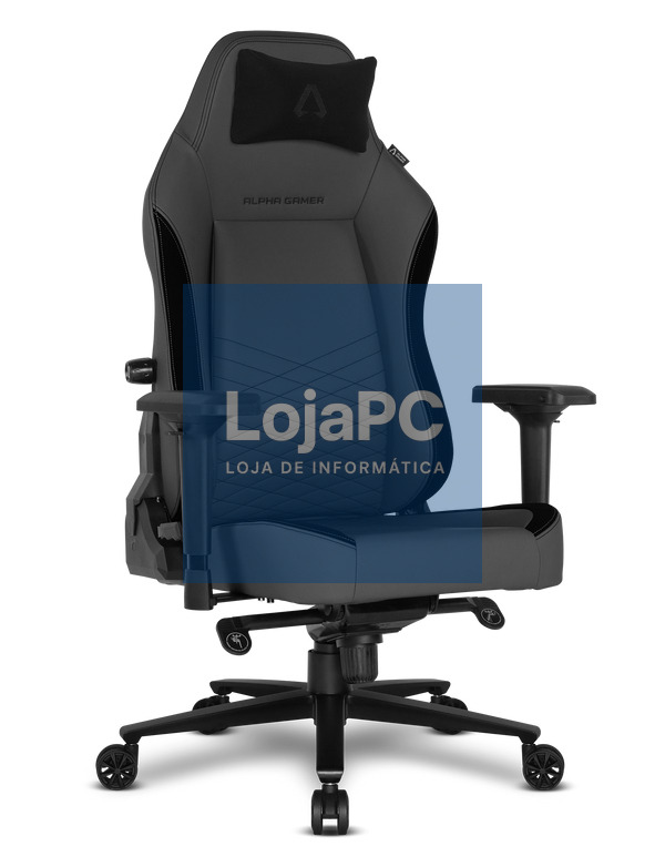 ALPHA GAMER Alegra PU Leather Black V2