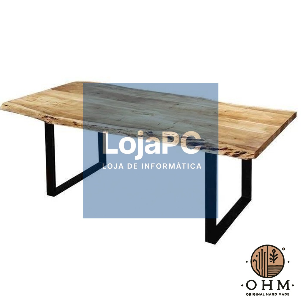 Mesa Industrial Acácia - 180cm