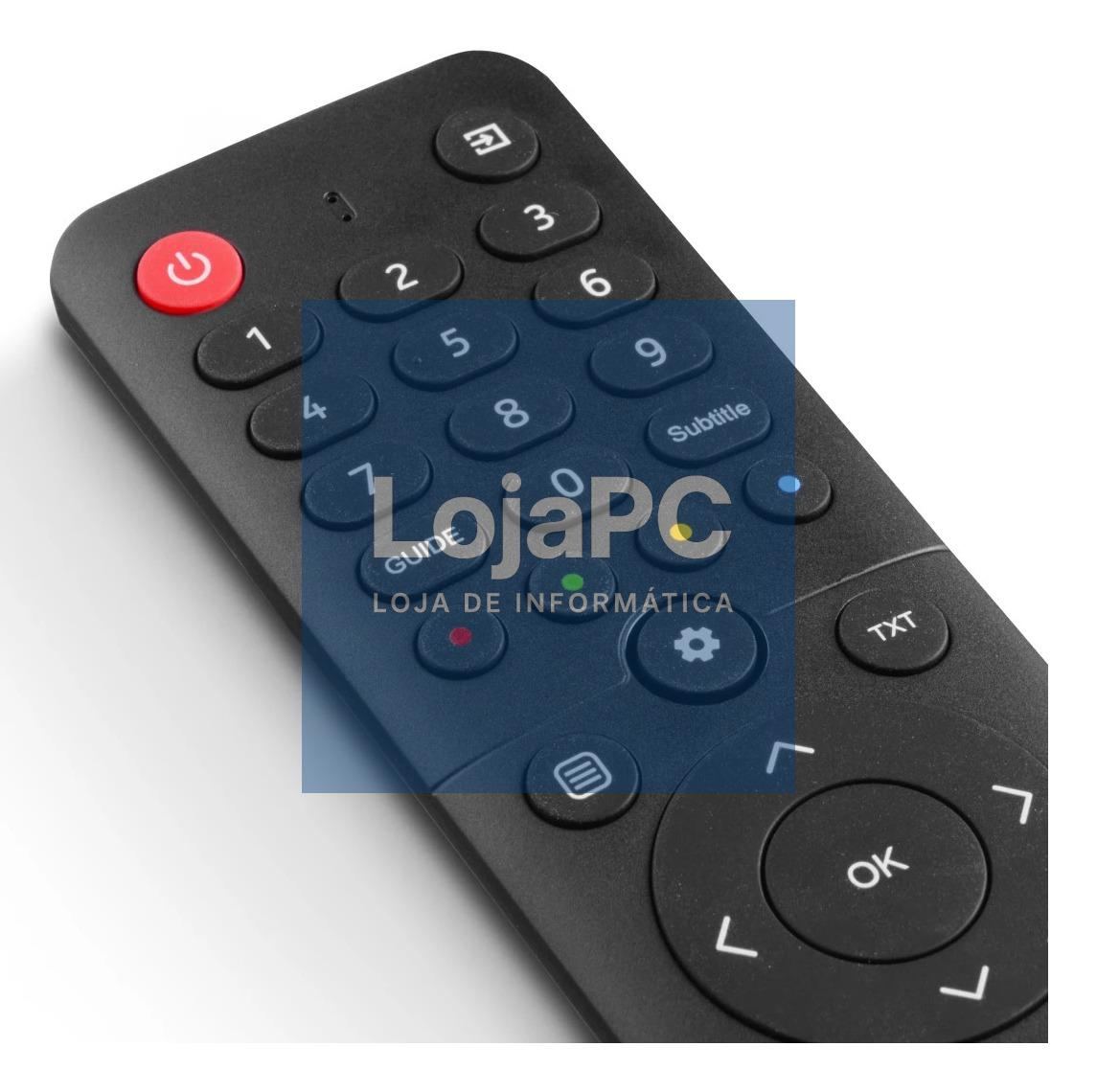 HAMA Universal Remote Control for Hisense TVs IR Teachable with 4 App Keys