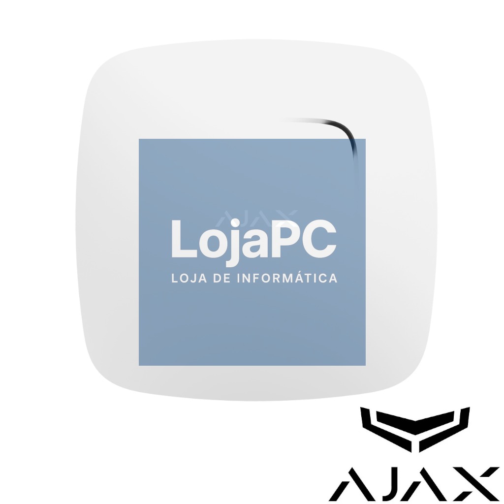 AJAX - Detector de fumo e temperatura - White