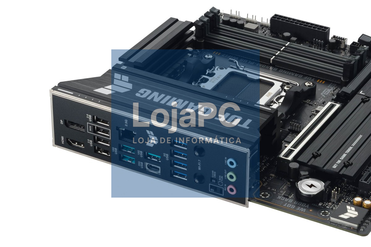ASUS AMD TUF GAMING B850M-PLUS WIFI7 Micro-ATX motherboard DDR5 PCIe 5.0 3xM.2 1xHDMI 1xDisplayPort