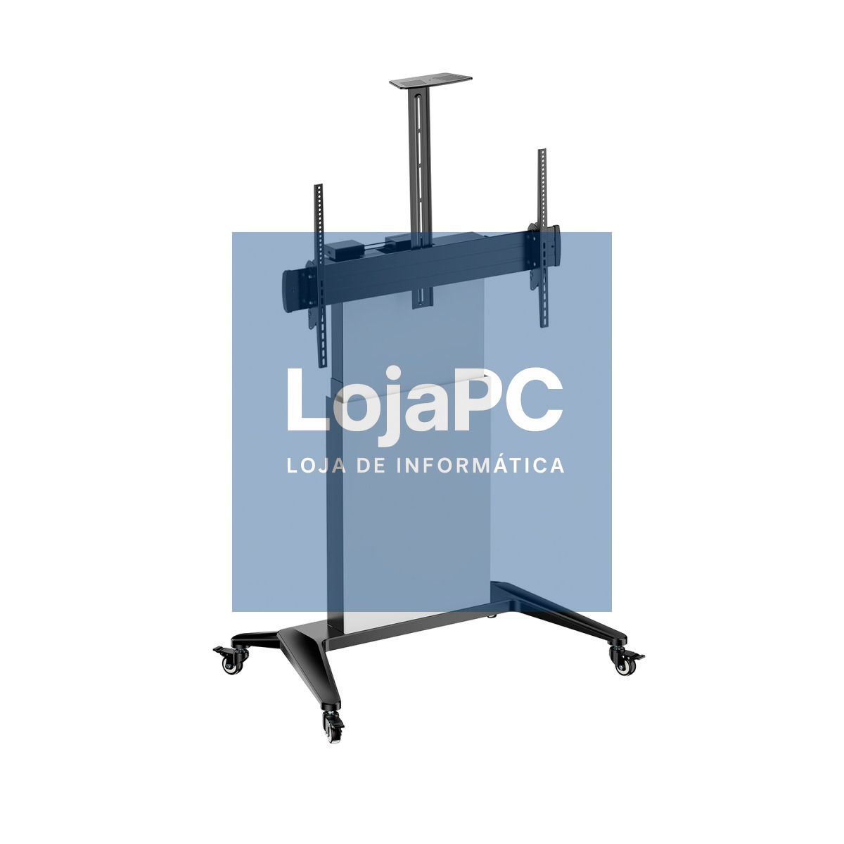 NAPOFIX TV Motorized Floor Cart Mount 55-100inch VWA1130BW-M
