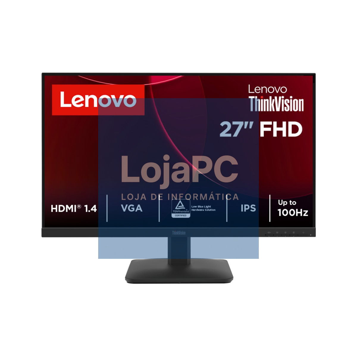 LENOVO ThinkVision S27-4e 27INCH WLED 82 dpi 4ms GtG 1xHDMI 1.4, 1xVGA 3Y