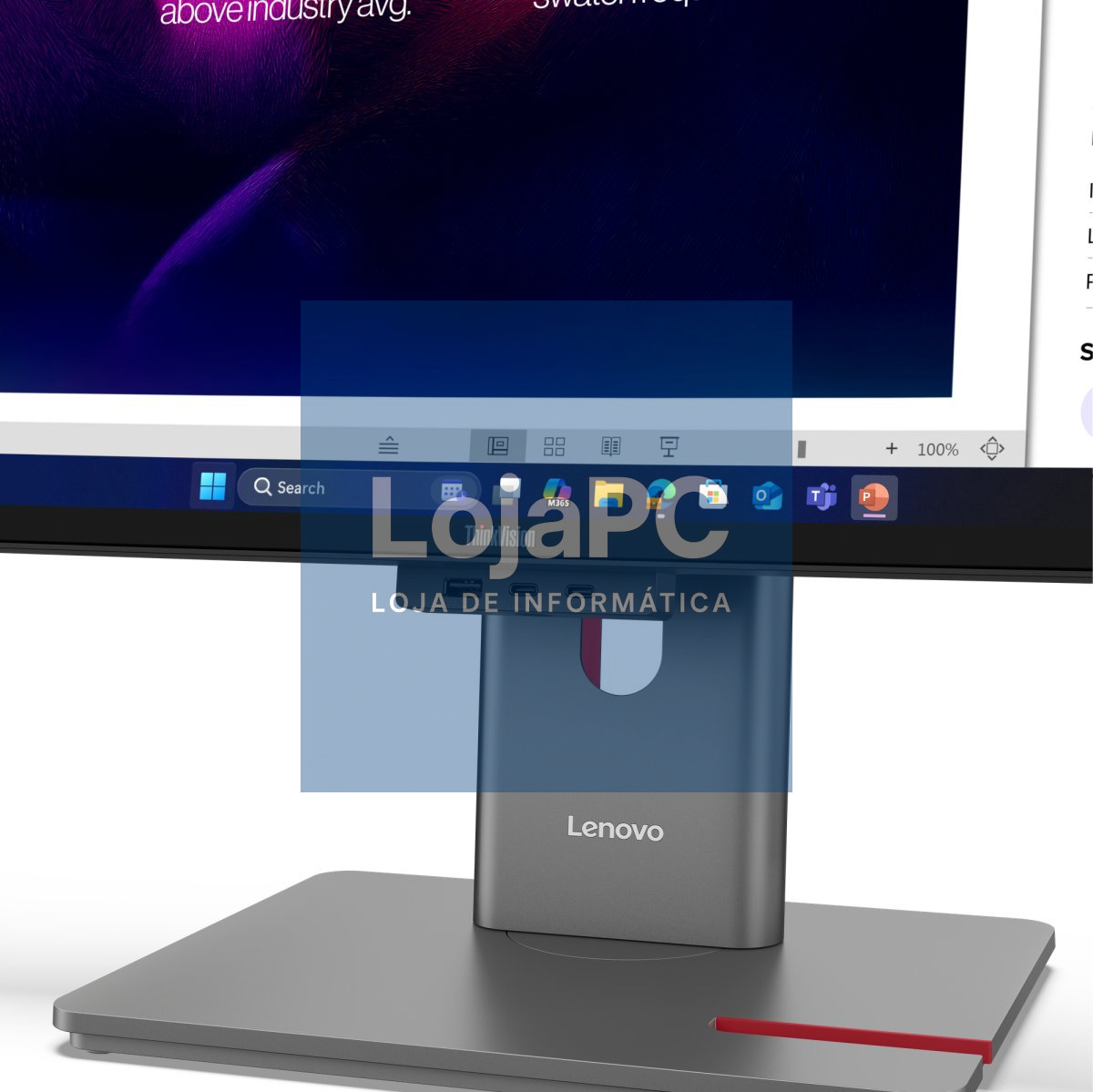 LENOVO ThinkVision P40WD-40 39.7INCH WLED 140 dpi 4ms GtG 1x Thunderbolt 4 40Gbps 1xHDMI 2.1 FRL 1xDP 1.4 HBR3 3Y