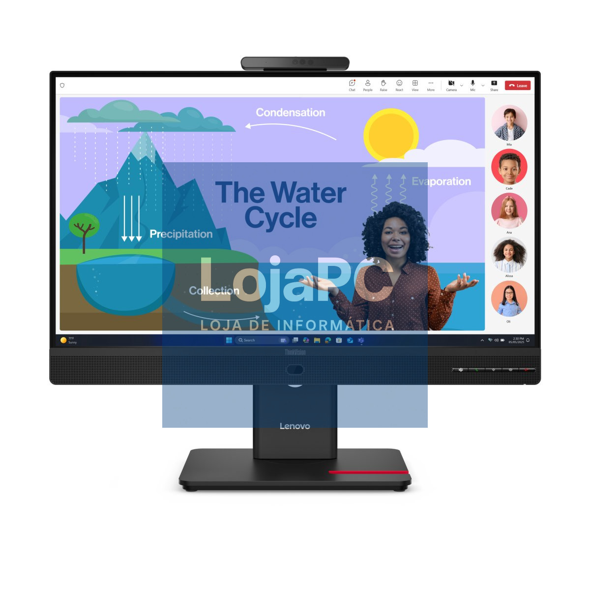 LENOVO ThinkVision T24D-4v 23.8INCH WLED 93 dpi 4ms GtG 1xHDMI 2.1 TMDS 1xDP 1.4 HBR2 1xDP 1.4 Out 1x USB-C 3Y