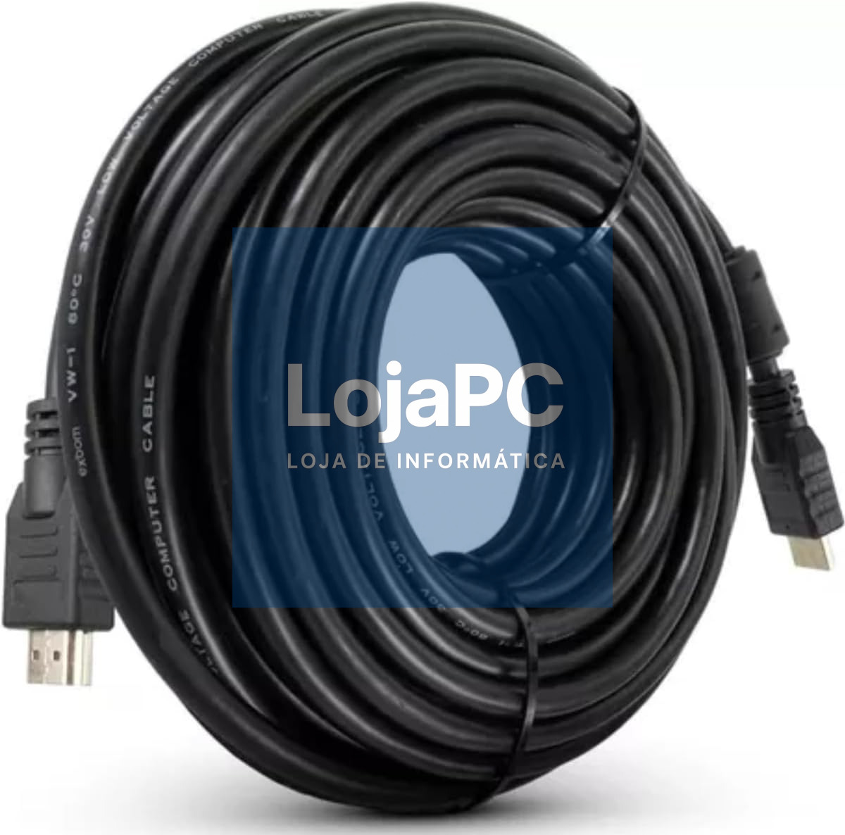 Cabo HDMI M/M 30 mts Preto — imagem 3