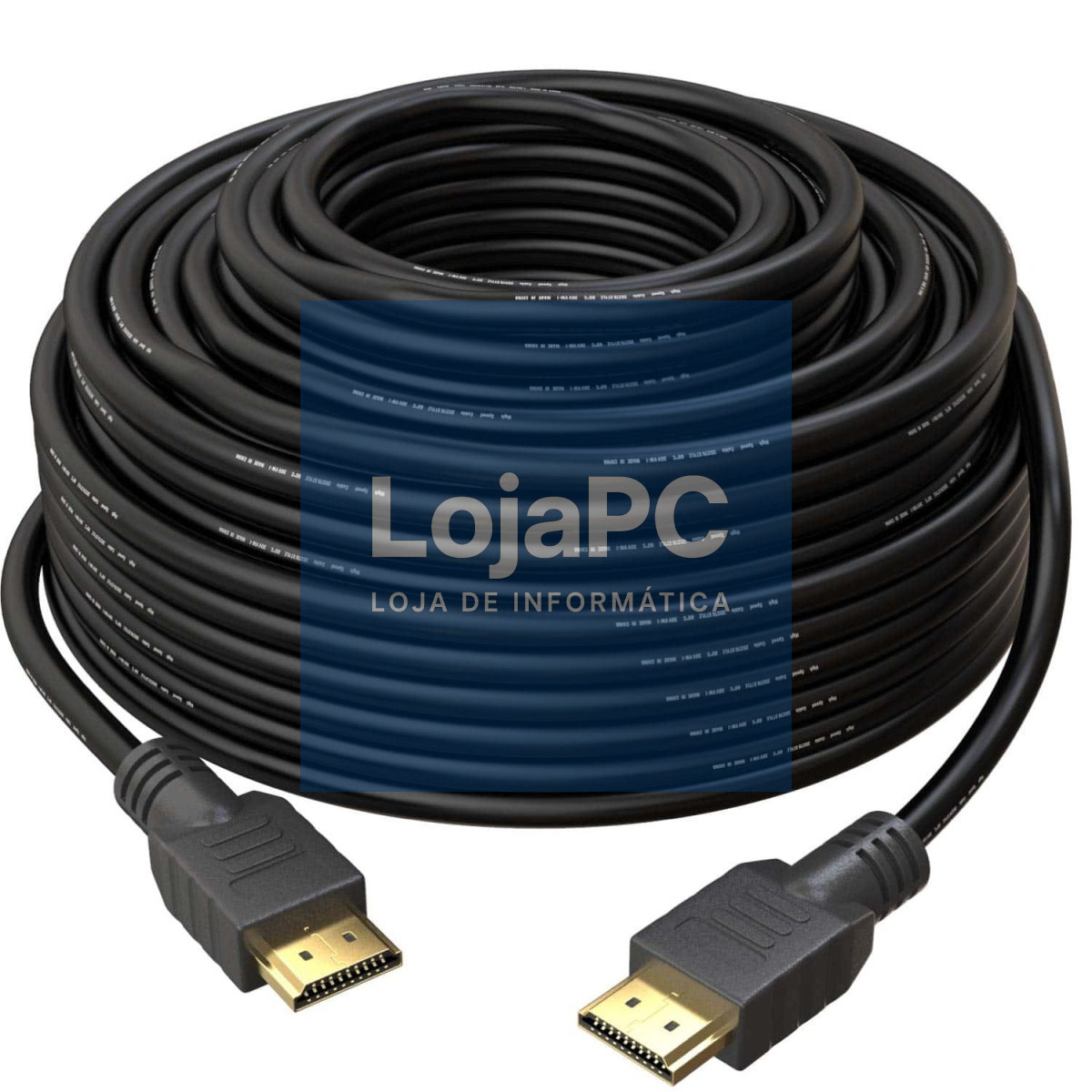 Cabo HDMI M/M 30 mts Preto