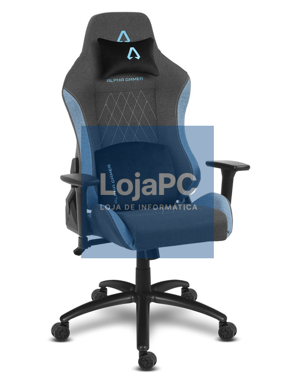 ALPHA GAMER GAIA - DARK GREY BLUE V2