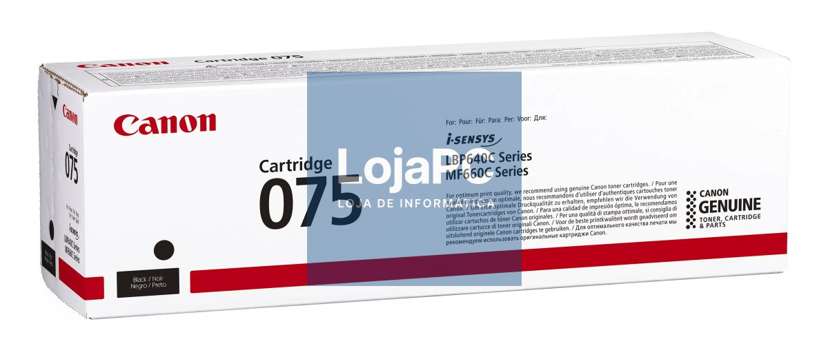 CANON Toner Cartridge 075 BK
